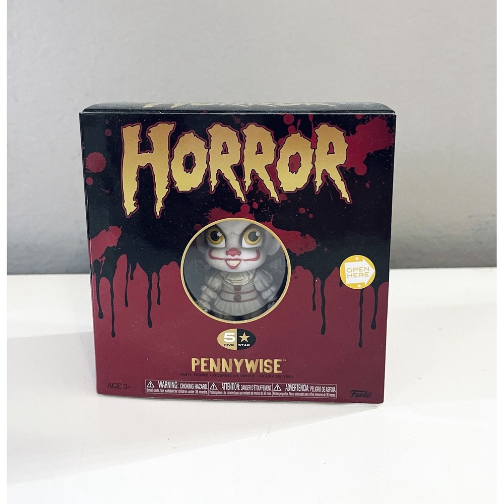 FUNKO HORROR 5‎ STAR FIGURE PENNYWISE FIGURE